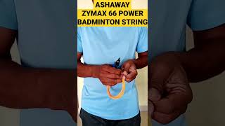 How to open Ashaway zymax 66 power badminton string and avoid tangling [upl. by Nylarad995]