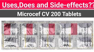 Microcef CV 200 Tablet  Infection निमोनिया और Typhoid Fever में सबसे ज्यादा Use होने वाली टैबलेट [upl. by Modeste636]