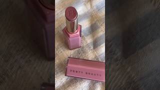 The new Fenty Beauty Gloss Bomb Stick in “is it fussy” fentybeauty shorts aesthetic lipstick [upl. by Enneite441]