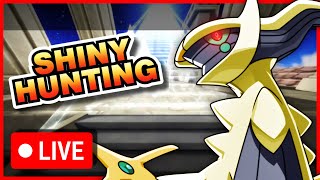 🔴LIVE🔴 SHINY ARCEUS HUNT RETURNS  Pokemon Shiny Hunting LIVE [upl. by Nonaihr]