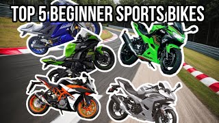 Top 5 Beginner motorcycles  beginner sports bikes [upl. by Ssenav]