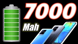 7000 Mah Battery Mobile Phones🔥 [upl. by Genie]