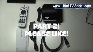 PART 2 CloudnetGo CR11S Android TV Box Quad Core [upl. by Akcirred]