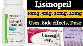 Lisinopril For High Blood Pressure  How To Take It Correctly Side Effects by lecturesbyanayakmu [upl. by Jaine]