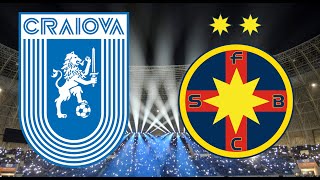 LIVE 🔴UNIV CRAIOVA  FCSB 1  1 🔴 SUPERLIGA ROMANIA LIGA 1 MECIURILIVEAUDIO [upl. by Asirb]