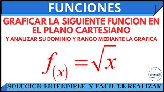 Como Graficar una Función Paso a Paso [upl. by Notsyrb]