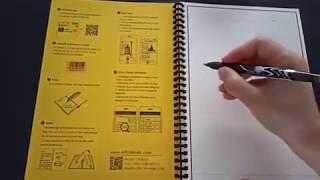 Elfinbook Cuaderno Inteligente Reutilizable Facilita la vida [upl. by Ahsinrad]