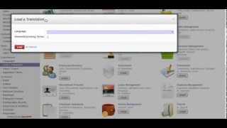 Change language in OpenERP 70 [upl. by Glassco]