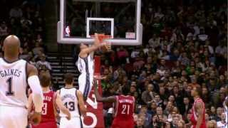 Top 10 NBA Dunks of 2012 [upl. by Dagley347]