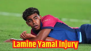 Lamine Yamal Injury Update [upl. by Ahsiekal579]