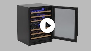 Cantinetta Vino Temperatura Doppia Mod WINE150DB  Gastrodomus [upl. by Pinzler]