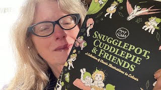 close look amp review of May Gibbs Classic illustrations Adult Coloring Snugglepot amp Cuddlepie book 💗 [upl. by Gassman]