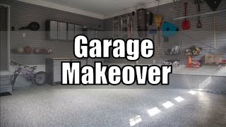 Garage Makeover Project Before and After [upl. by Nylaf]