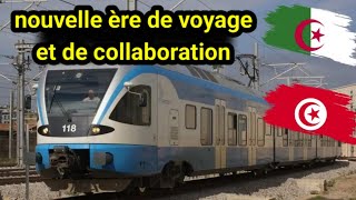 🇩🇿🇹🇳 AlgérieTunisie par train  les deux parties signent l’accord commercial [upl. by Ymeraj]