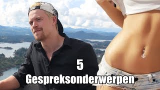 Beste 5 Gespreksonderwerpen op Date  Stop je saaie gesprekken nu [upl. by Nuhsed]