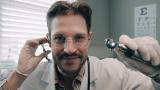 ASMR Ridiculously Detailed Cranial Nerve Exam Realistic Doctor Roleplay [upl. by Ennayllek]