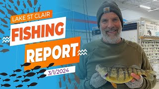 Lake St Clair Fishing Report 312024 [upl. by Banna373]