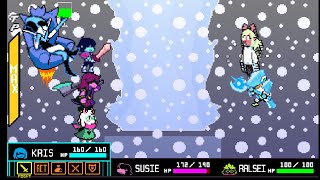 Deltarune Frozen Heart  Noelle Fight [upl. by Sinclair]