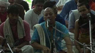 Hare Krishna Kirtan by Mathura Jivan Prabhu on Day 3 of ISKCON Mira Road Kirtan Mela 2016 [upl. by Ebanreb]