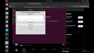 Python GUI todo list project demo  tkinter [upl. by Eilyah746]