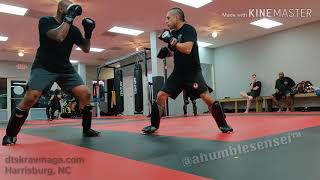 Sparring session at DTS Krav Maga in Harrisburg 073119 [upl. by Ellevehc]