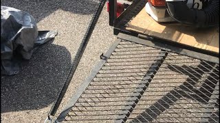 Trailer gate lift assist DIY build 33 spent [upl. by Aluk]