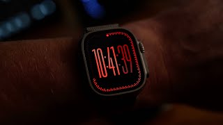 Nachtmodus auf der Apple Watch Ultra So gehts und das sind die Optionen [upl. by Ataymik]