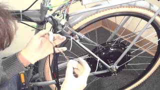 EBIKE CONVERSION KIT INSTALLATION FOR REGULAR KITS Part 2 [upl. by Nylidnam534]