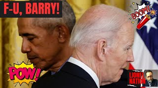 Joe Biden’s Furious At Obama and Pulled the Ultimate FU to Barry and the Party That Betrayed Him [upl. by Ramahs614]