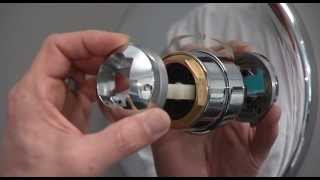 Axiotherm shower valve  Thermostatic cartridge maintenance and replacement [upl. by Ennovihs]