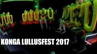 KONGA Küchenmeister  Lullusfest 2017 Bad Hersfeld  Onride POV [upl. by Eimiaj]