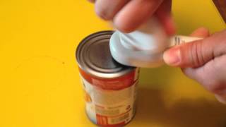 How To Use a Can Opener That Doesnt Leave Sharp Edges [upl. by Ennagroeg]