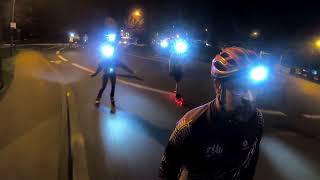 2024 10 04 Rando Nocturne 30Km  Les 12 colonnes de lAxe Majeur [upl. by Antoine564]