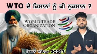 Farmers protest 2024  WTO de fayde te nuksan  Kisan Andolan 2024  MSP Swaminathan report  punjab [upl. by Stanislas]