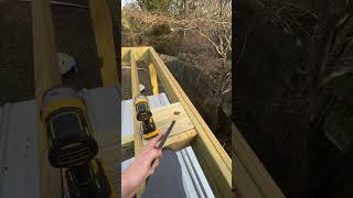 Decking Rail Post Framing Support [upl. by Telracs]