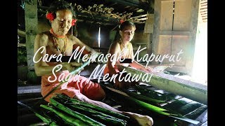 Cara Memasak Kapurut Sagu Mentawai [upl. by Reinal437]