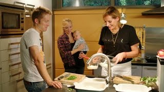 Avocadochips met roomkaasdip en alcoholvrije margarita  Sofie in de keuken van  VTM Koken [upl. by Osborn30]