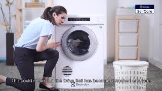 How to Fix if your Dryer Drum Does Not Spin  Electrolux TH [upl. by Acinomal]