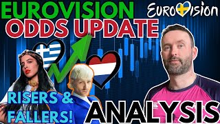 💲 Eurovision 2024 Odds UPDATE amp ANALYSIS 🇨🇭🇳🇱🇬🇷 climbing  Eurovision 2024 [upl. by Dustan]