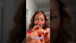 Fenty High’biscus Gloss Bomb Stick Try On 🤭🤯 makeupforblackwomen [upl. by Anialeh]