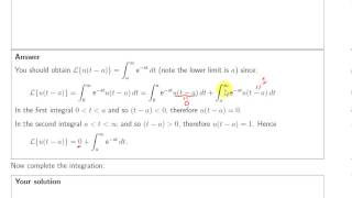 Laplace Transform of Uta and Examples [upl. by Liba]