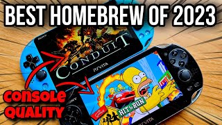 BEST Ps Vita Homebrew of 2023  Year In Review [upl. by Alexio309]