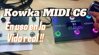 Controlando el Multi FX con el MIDI C6 de Kowka [upl. by Earle]