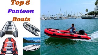 5 Best Pontoon Boats on the Market RIGHT NOW [upl. by Rodi]