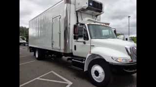 SOLD  Refrigerated Truck Sale  2009 International 4300 26ft Box Seattle Tacoma Washington [upl. by Lacram]