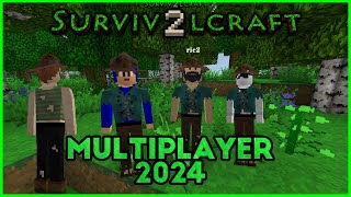 ACTUALIZACION MULTIJUGADOR SURVIVALCRAFT 2024 [upl. by Ylevol459]