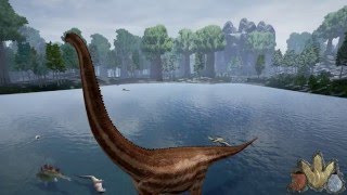 The Isle I Puertasaurus Gameplay I Allosaurus Killer [upl. by Ivel162]