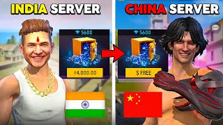 I Tried all the servers of Free Fire  🇮🇳 [upl. by Silda]