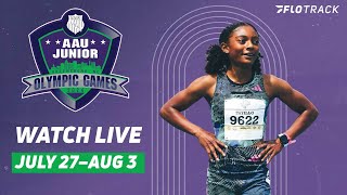 Live Stream AAU Junior Olympics 2024 Track And Field Coverage On Thursday [upl. by Sad830]