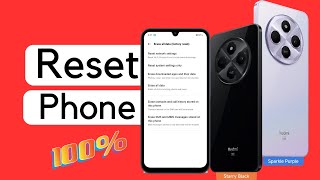 Redmi A4 5g reset kaise kare  Redmi A4 5g mobile ko format kaise kare  how to reset [upl. by April]